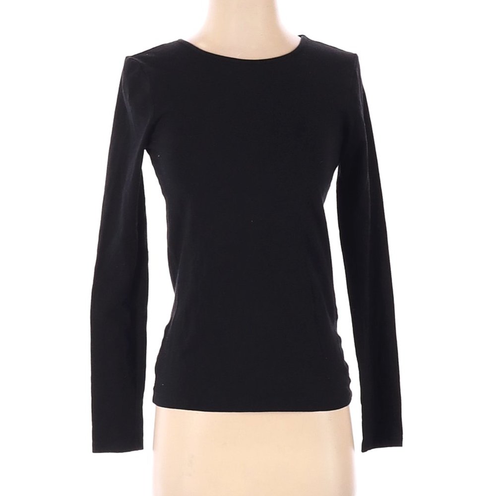 H&M Long Sleeve T-Shirt Size S - Black